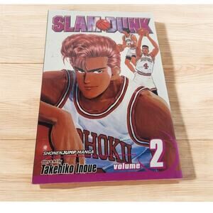 Slam Dunk #2 Shonen Jump Manga Takehiko Inoue Paperback Book (Viz February 2009)